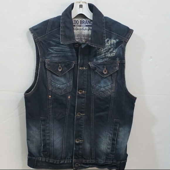 AKOO BRAND Other - AKOO BRAND Jeans Vest in blue